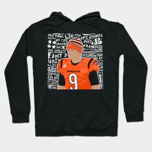 Joe Burrow Art Design Hoodie